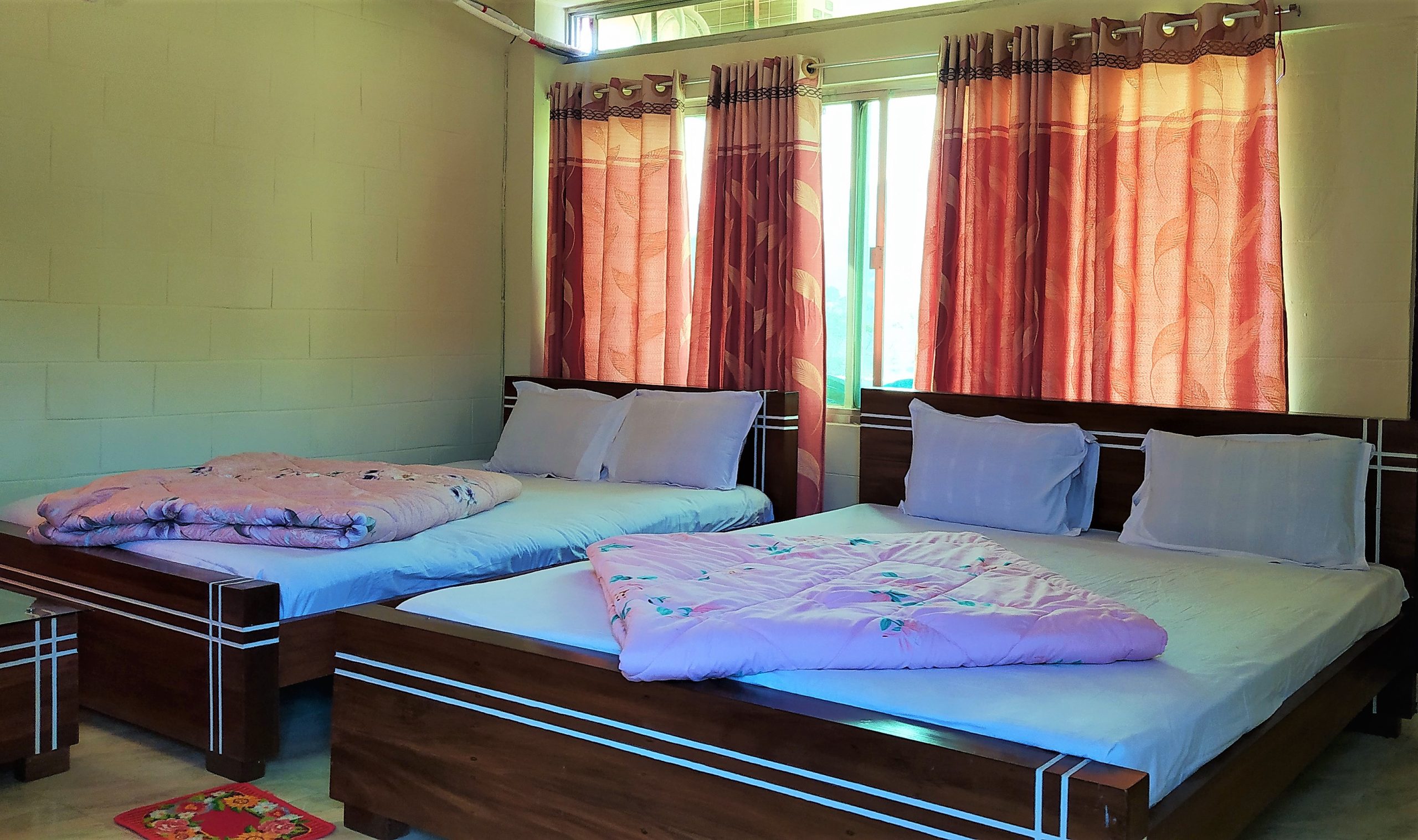Double Bed Non-AC (৪ জন)